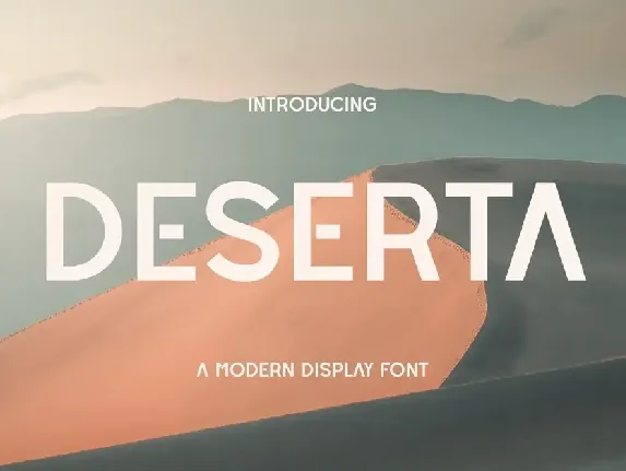 Deserta font