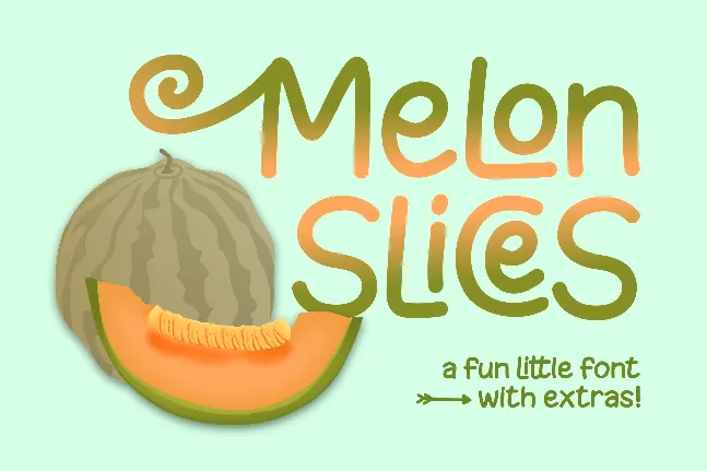 Melon Slices font