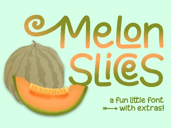 Melon Slices font