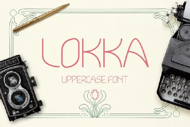 Lokka Typeface font