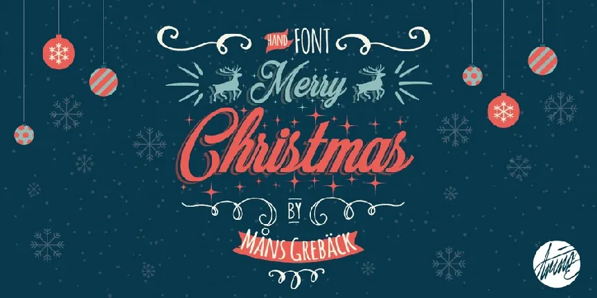 Merry Christmas font