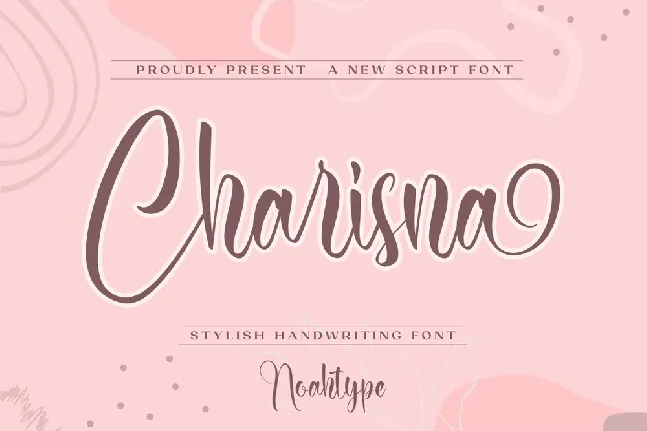 Charisna Demo font