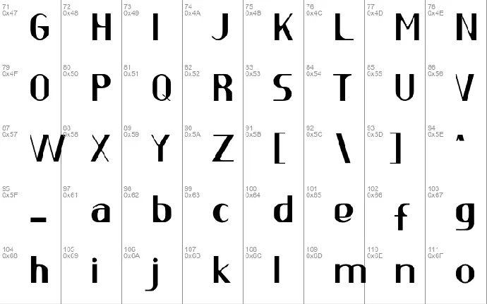 Bagheria font