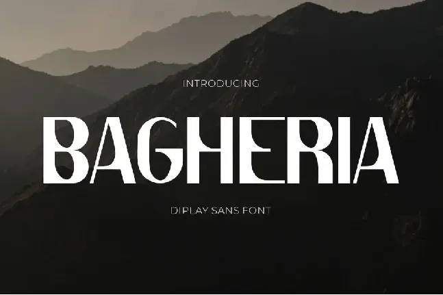 Bagheria font