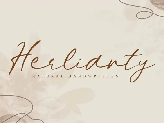 Herlianty font