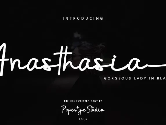 Anasthasia font