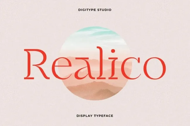 Realico font