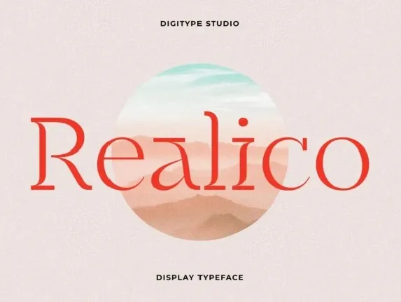 Realico font