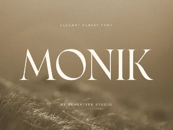 Monik font