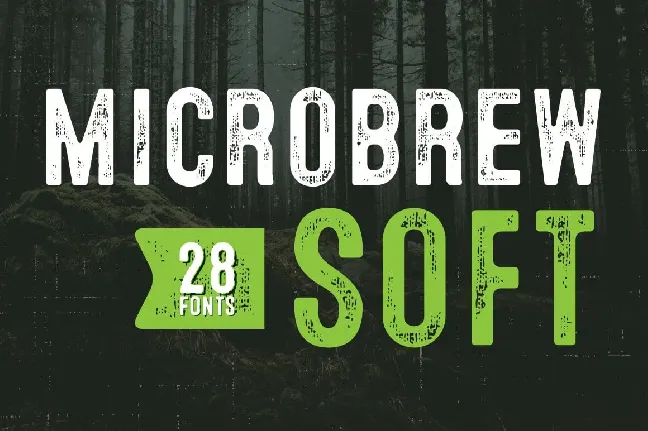 Microbrew Soft font