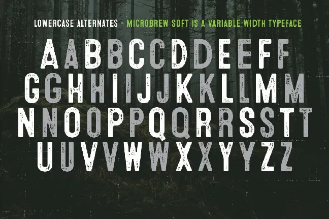 Microbrew Soft font