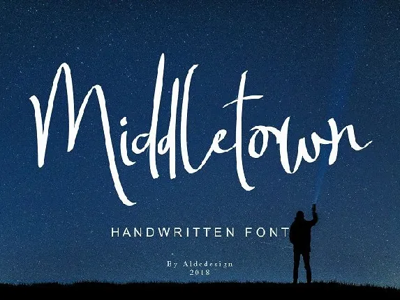 Middletown Brush font