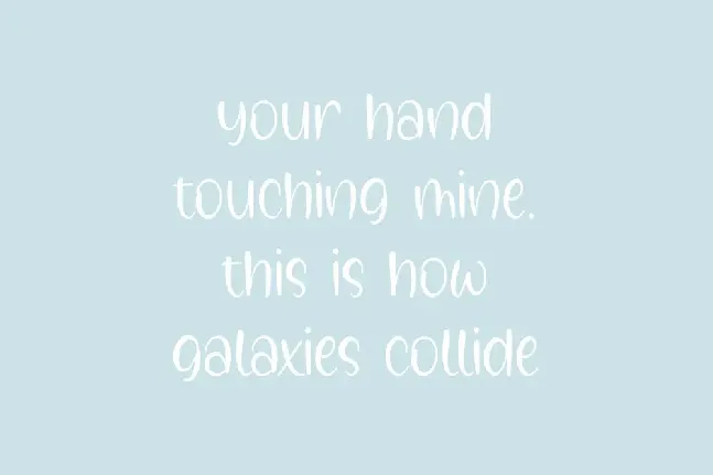 Galaxy Sprinkle font