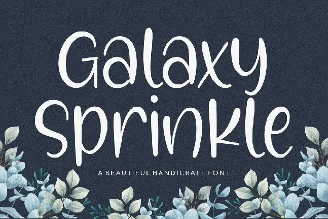 Galaxy Sprinkle font