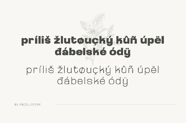 Ganyota Personal use font