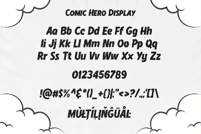 Comic Hero DEMO font