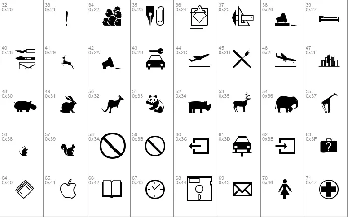 Journal Dingbats 2 font