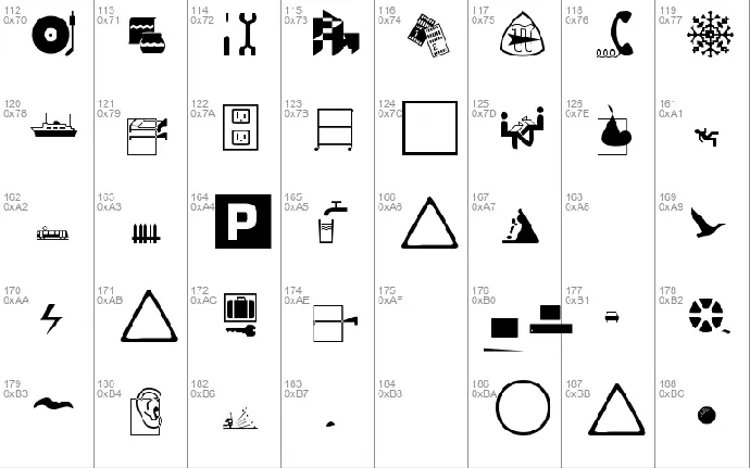 Journal Dingbats 2 font