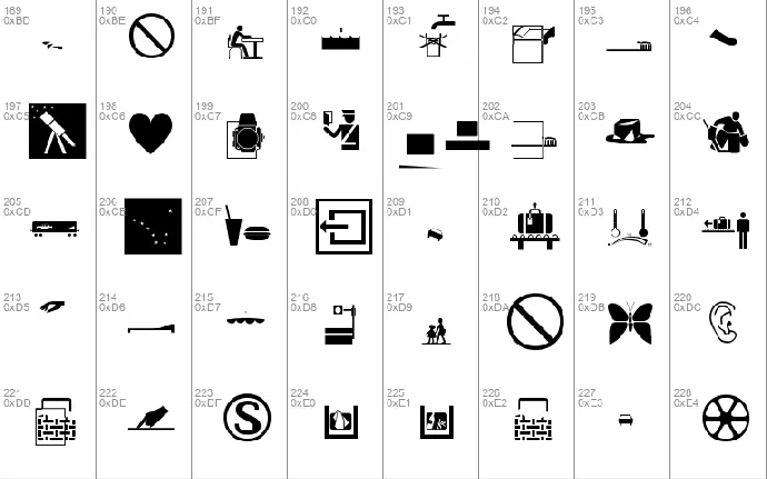 Journal Dingbats 2 font