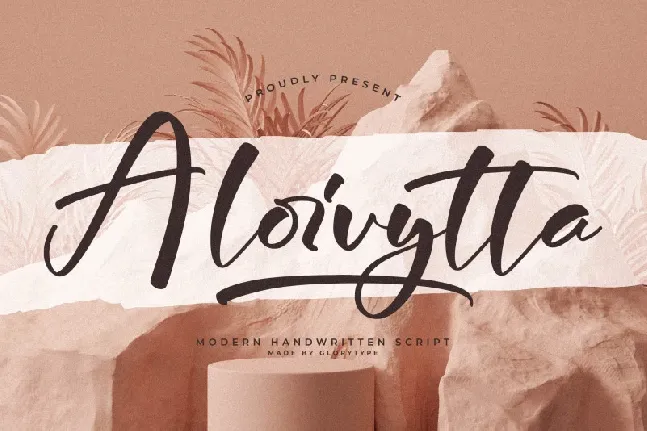 Aloivytta â€“ Handwritten Script font