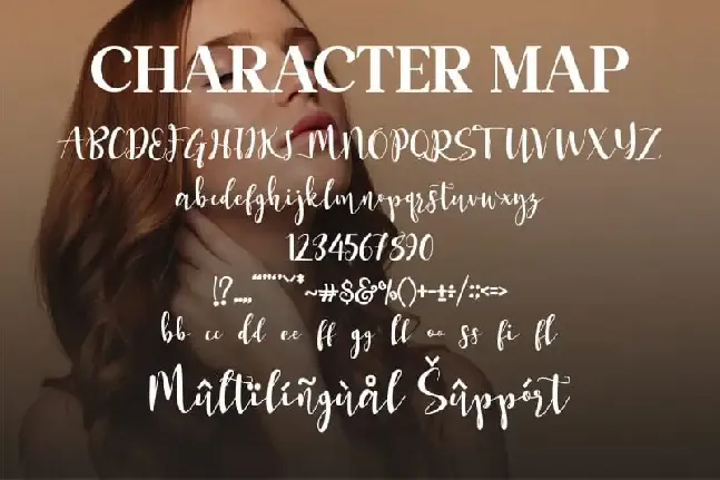 Shania Honey Calligraphy font