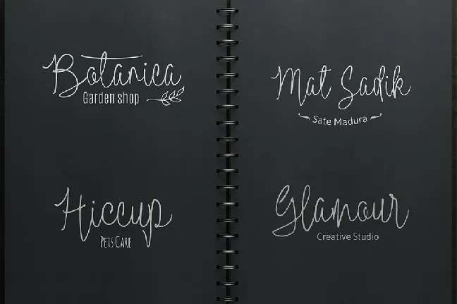 Neithan Monoline Script Free font