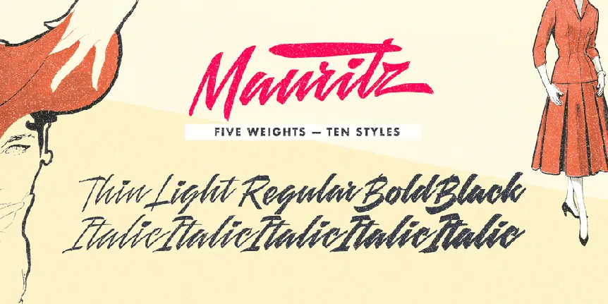 Mauritz PERSONAL USE font