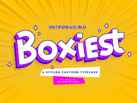 Boxiest font