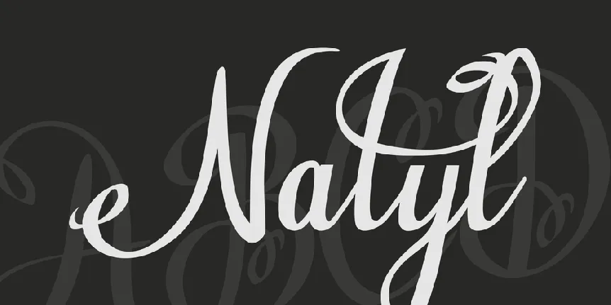 Natyl font