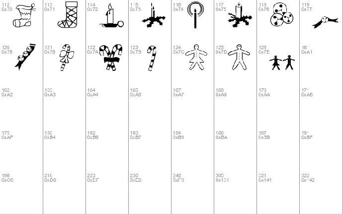 Journal Dingbats 4 font