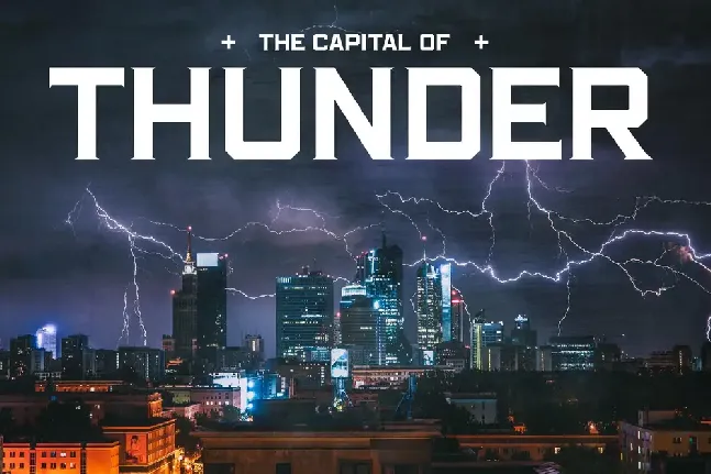 THUNDER SQUAD font