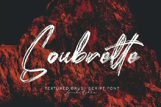 Soubrette font