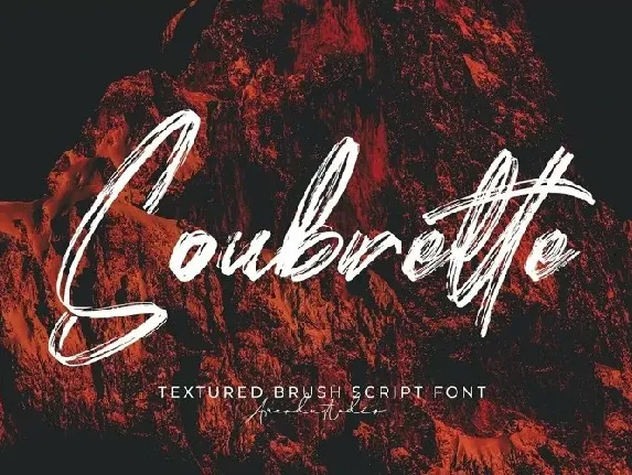 Soubrette font