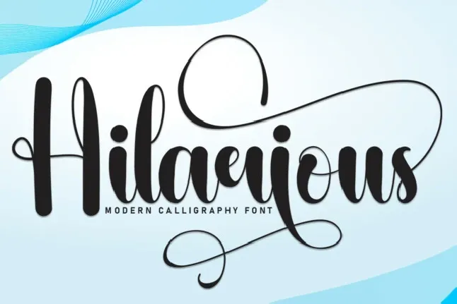 Hilarious Script font