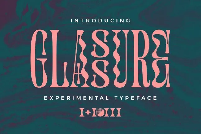 Glassure Typeface font