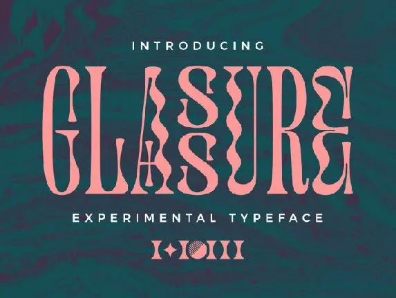 Glassure Typeface font