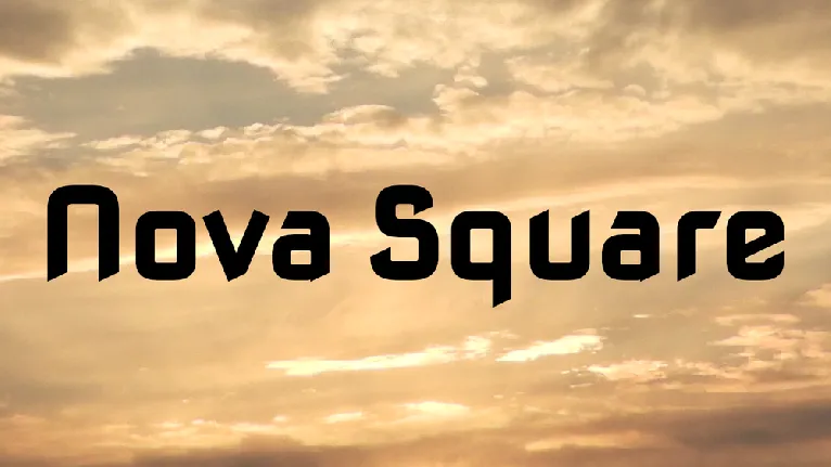 Nova Square font