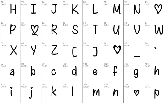 I Found My Valentine font