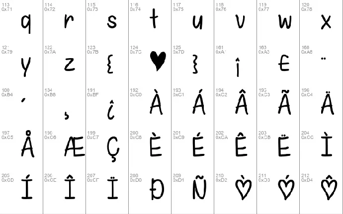 I Found My Valentine font