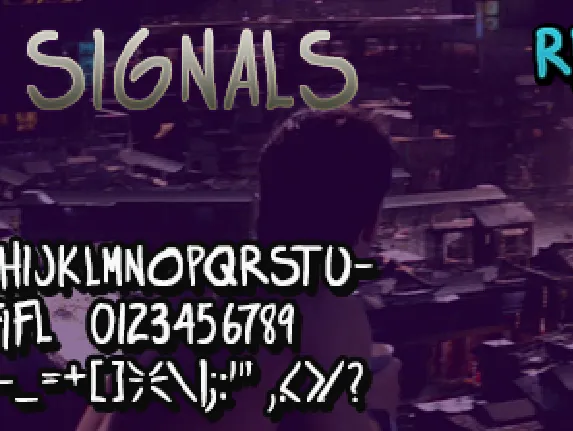 life signals font