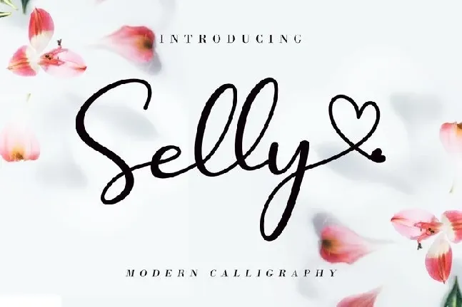 Selly font