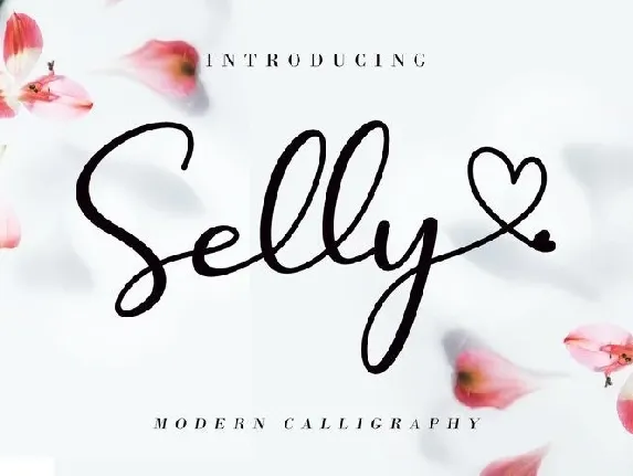 Selly font