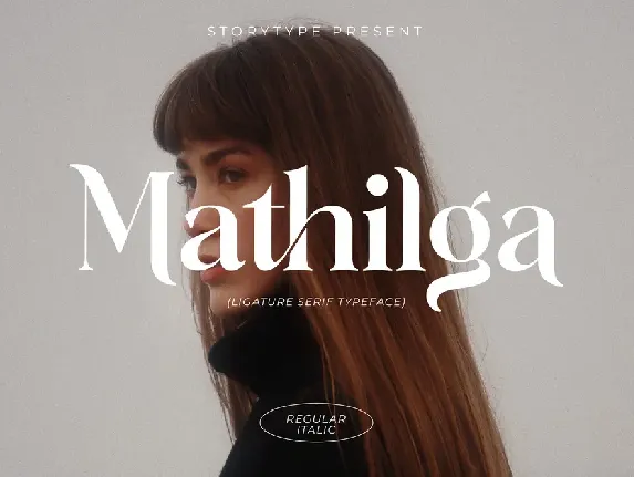 Mathilga Serif font