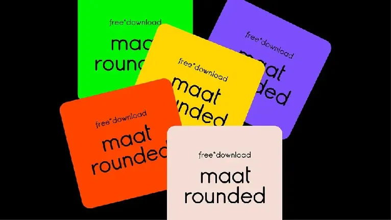 Maat Rounded Sans Serif font