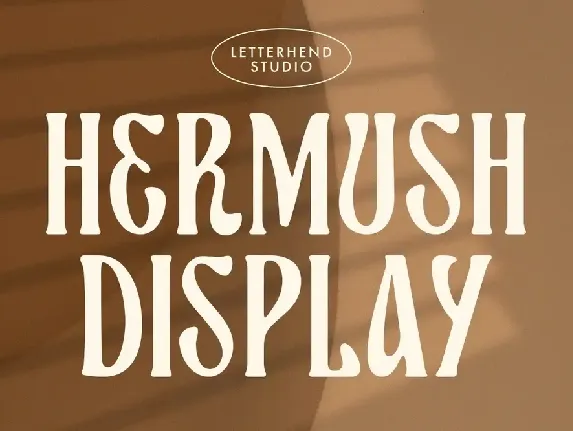 Hermush font