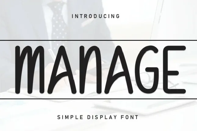 Manage Display font