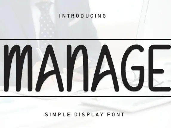 Manage Display font