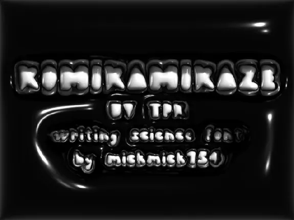 Komikamikaze Display font