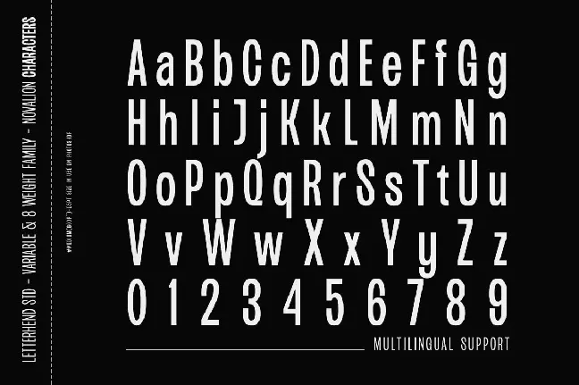 Novalion font