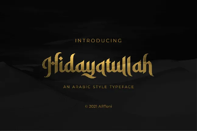 Hidayatullah font